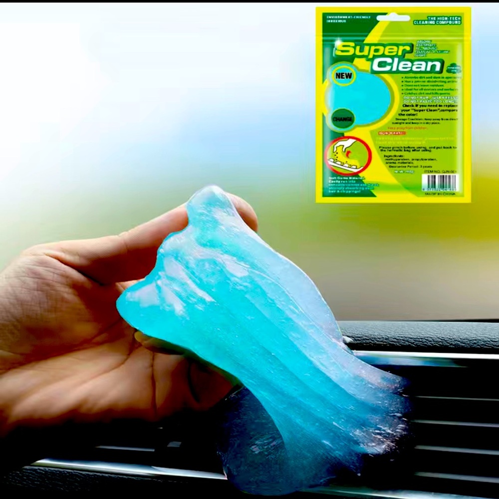 🌺 Super Clean 🚗 Cleaning Gel. Great for detailing in hard to reach places.